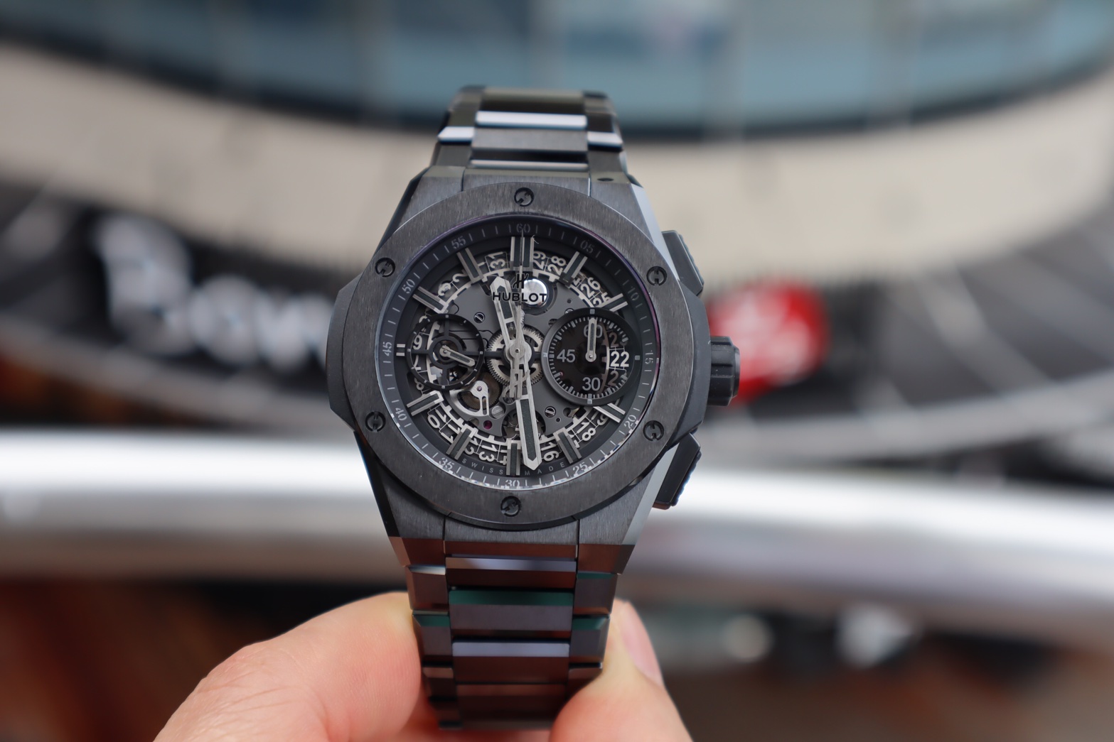 Hublot Watch Big Bang Integrated Black Magic 42 mm