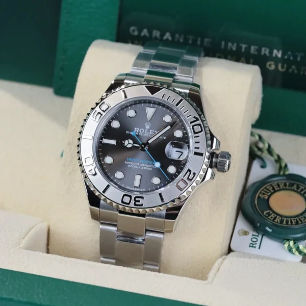 Rolex Yacht-Master 37 Ref. 268622 | Dark Rhodium Dial BOX SET