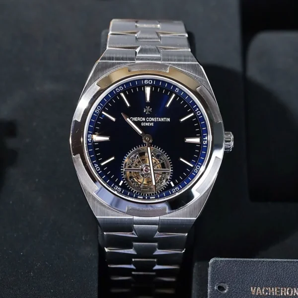 Maltese Cross Tourbillon Cage Vacheron Constantin Overseas - The Time Bangkok