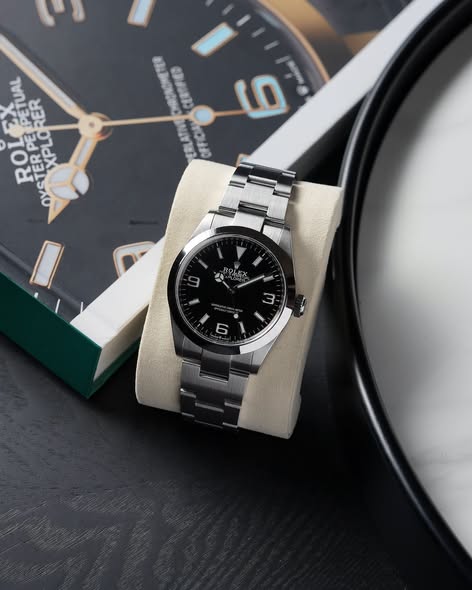 Rolex Explorer 40 Ref 224270 หน้าปัดดำ The Time Bangkok